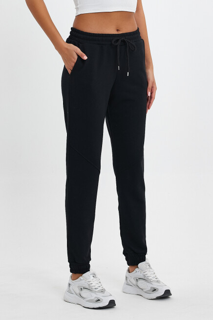 Kadın 3 İplik Kalın Rahat Kalıp Eşofman Altı spr24ea96