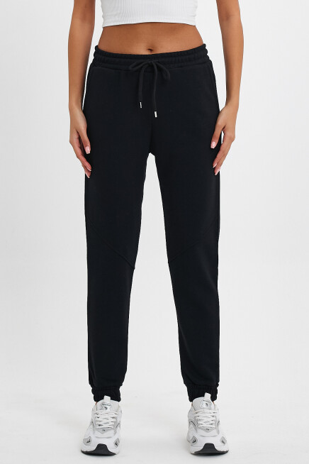 Kadın 3 İplik Kalın Rahat Kalıp Eşofman Altı spr24ea96