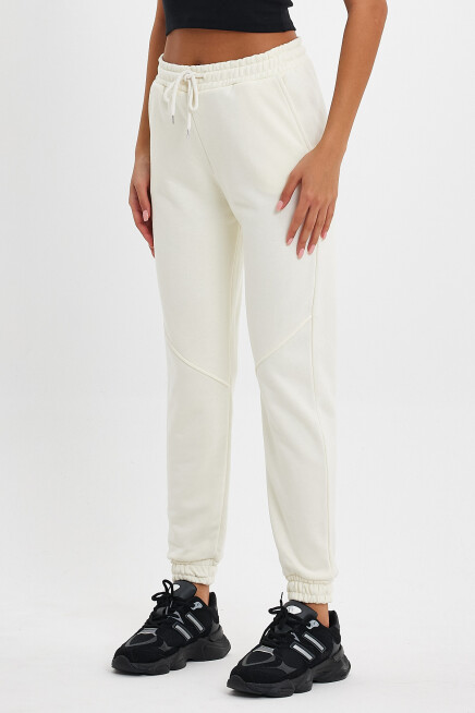 Kadın 3 İplik Kalın Rahat Kalıp Eşofman Altı spr24ea96