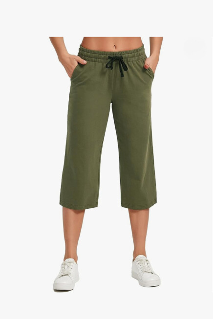 Kadın Bol Kapri Şort SPR24KS63