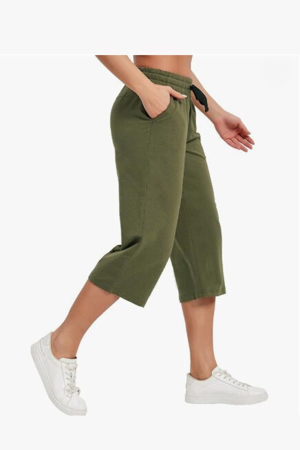Kadın Bol Kapri Şort SPR24KS63