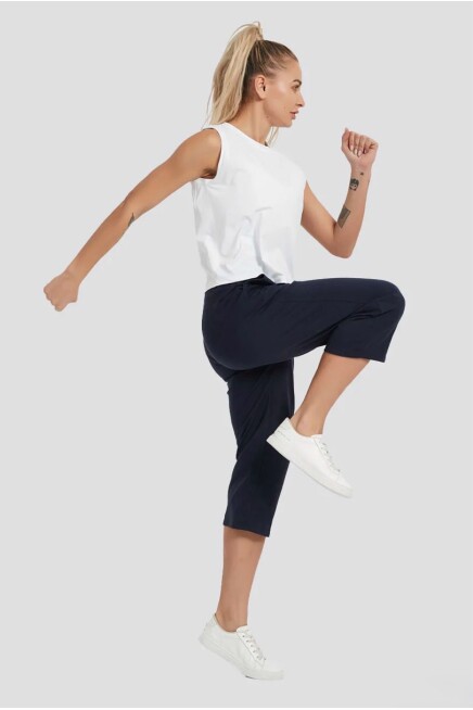 Kadın Bol Kapri Şort SPR24KS63