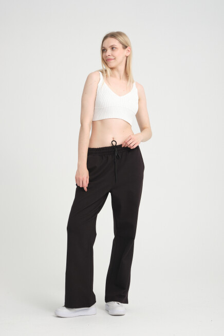 Kadın Bol Paça İnce Eşofman Altı SPR24EAK88