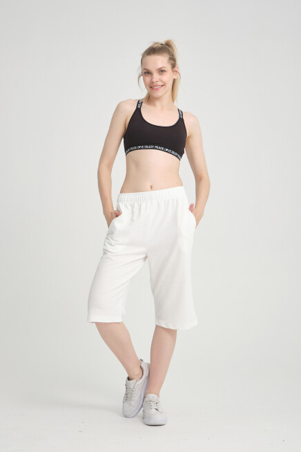 Kadın Kısa Kapri Şort SPR24KS64