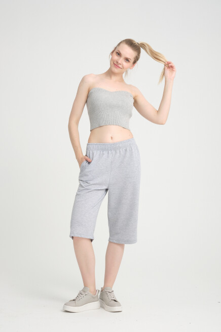 Kadın Kısa Kapri Şort SPR24KS64