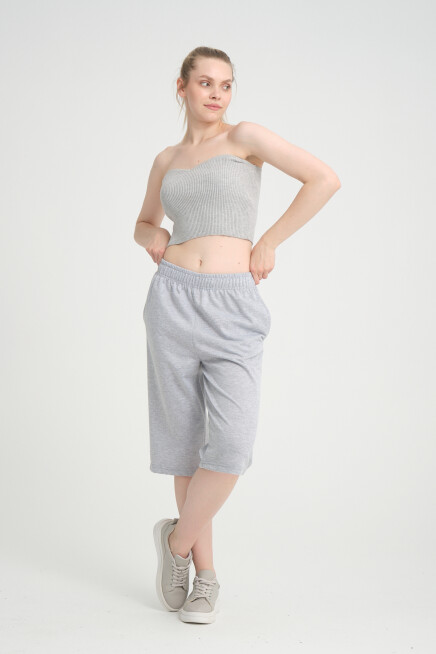 Kadın Kısa Kapri Şort SPR24KS64