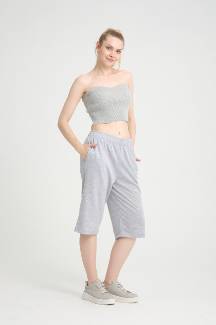 Kadın Kısa Kapri Şort SPR24KS64