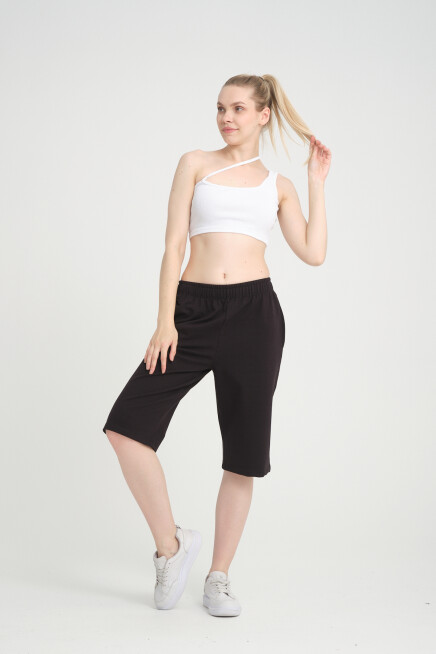 Kadın Kısa Kapri Şort SPR24KS64