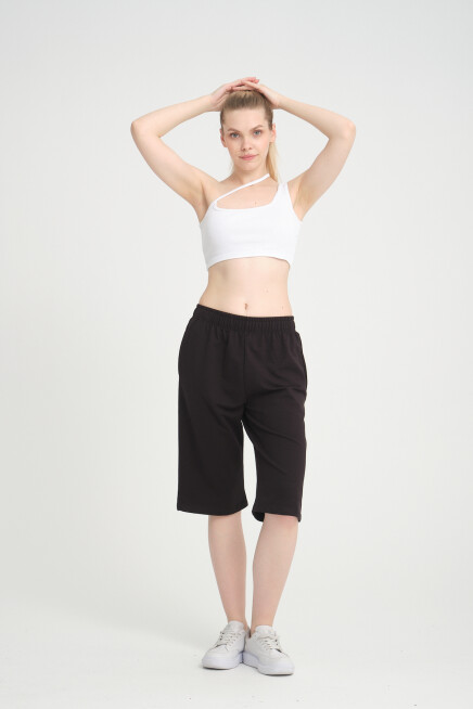 Kadın Kısa Kapri Şort SPR24KS64