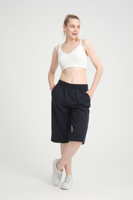 Kadın Kısa Kapri Şort SPR24KS64