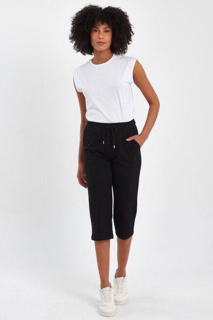 Süperlife Kadın Klasik Cepli Belli Lastikli Şort