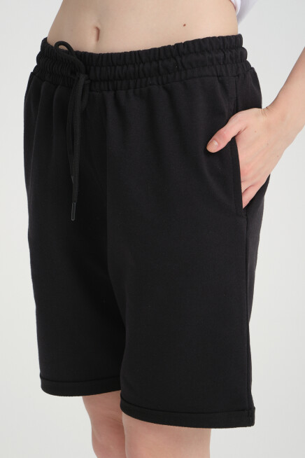 Kadın Regular Fit Duble Paça Şort SPR24SRK51