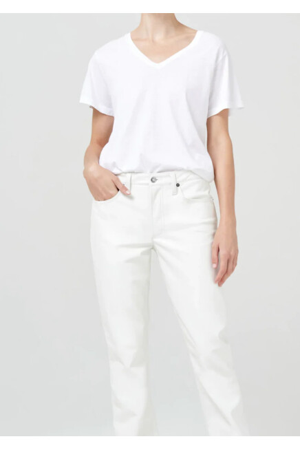 Kadın V Yaka Tshirt SPR24TSK40-3