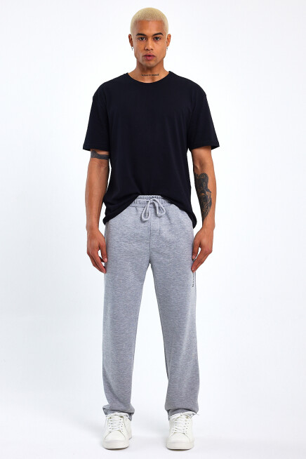 Süperlife Erkek Regular Fit Broklyn Baskılı İnce Eşofman Altı SPR 205