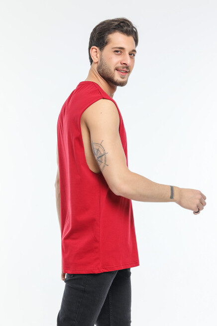 Süperlife Erkek Bisiklet Yaka Standart &Regular Kalıp Tişort SPR21Y03