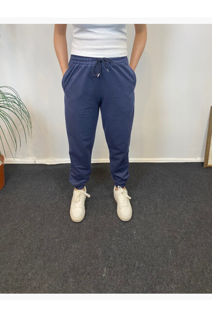 Unisex Beli ve Paça Lastikli İnce Eşofman Altı SPR24UEA82