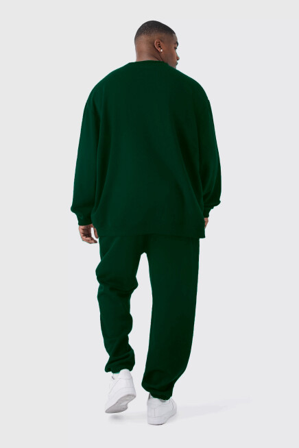 Erkek Battal Rahat Kesim İnce Eşofman Altı SPR24BEA51