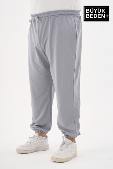 Erkek Battal Rahat Kesim İnce Eşofman Altı SPR24BEA51