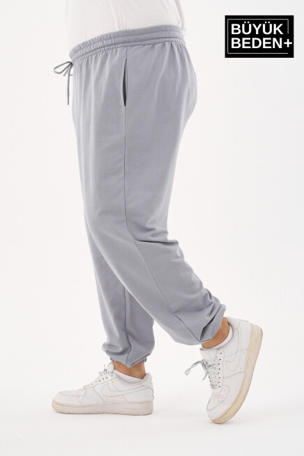 Erkek Battal Rahat Kesim İnce Eşofman Altı SPR24BEA51