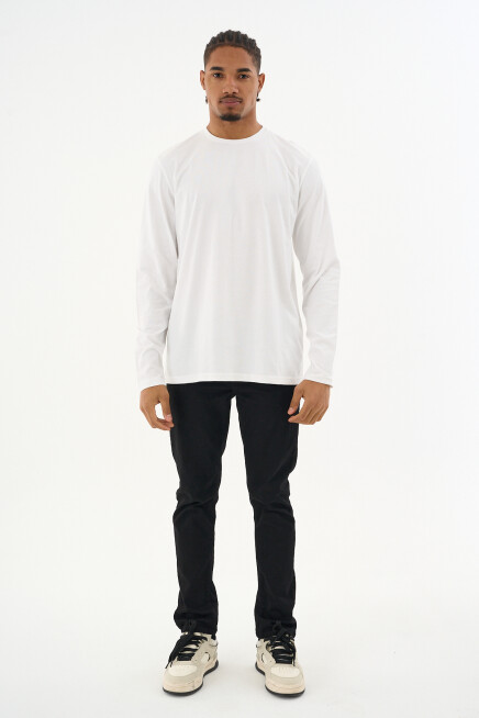 Erkek Bisiklet yaka Uzun kollu Tshırt SPR24TS41