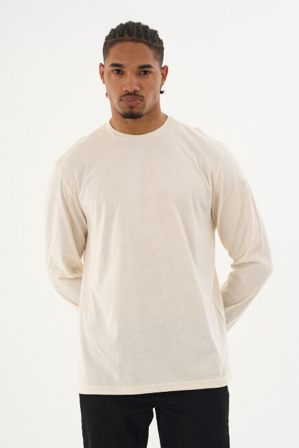 Erkek Bisiklet yaka Uzun kollu Tshırt SPR24TS41