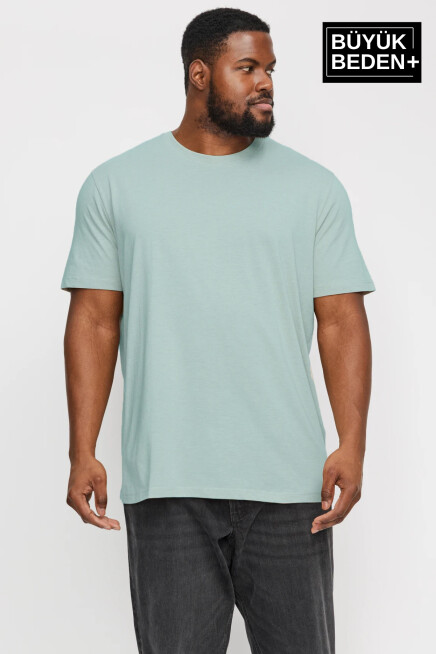  Erkek Büyük Beden Bisiklet Yaka Tshırt SPRBTS10