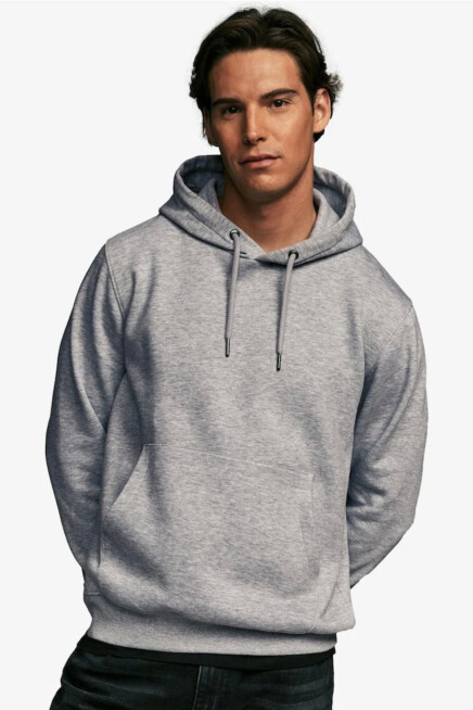 Erkek Kapşonlu Rahat Kalıp İçi Polarlı 3 iplik SweatShırt spr24sw55