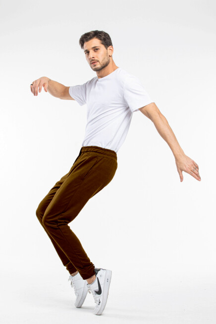 Erkek Regular Fit İnce Eşofman Altı SPR24EA81