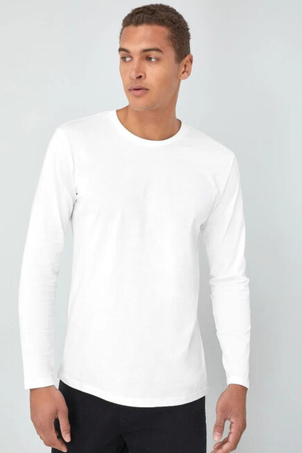 Erkek Uzun Kollu  Tshırt SPR25TS41-3