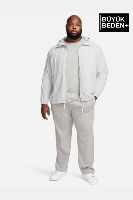 Büyük Beden Reçme Paça İnce Eşofman Altı SPR25BEA52-2