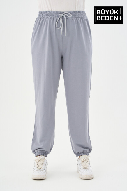 Kadın Battal Rahat Kesim İnce Eşofman Altı SPR24BEAK51