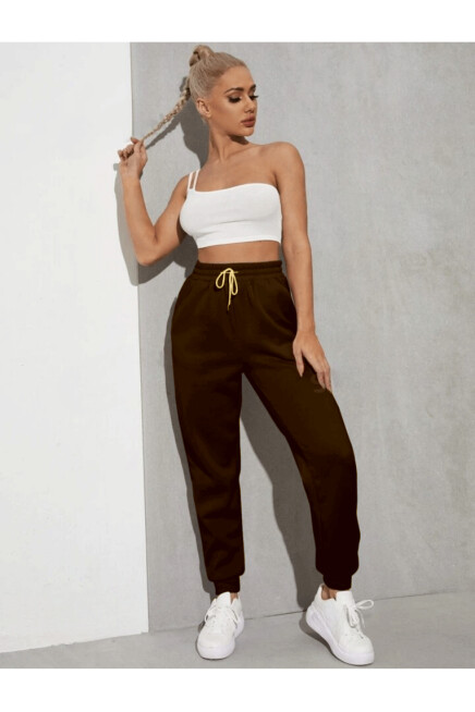 Kadın Regular Fit İnce Eşofman Altı SPR24EAK81