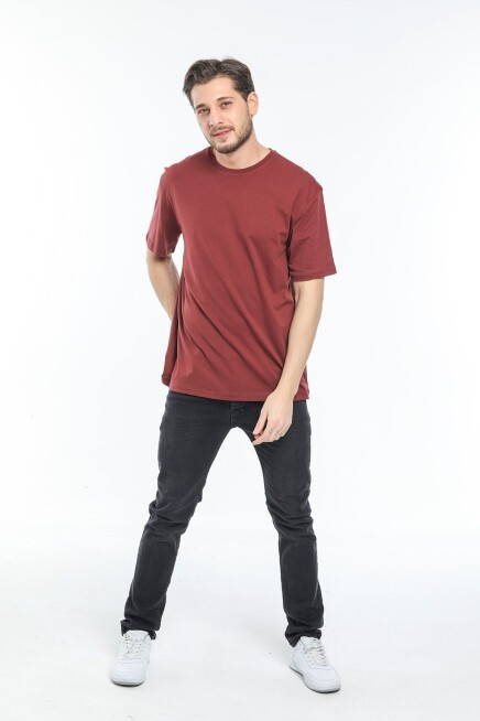 Süperlife Erkek Bisiklet Yaka  Standart &Regular Fit Tişort SPR21Y30