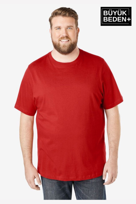  Erkek Büyük Beden Bisiklet Yaka Tshırt SPRBTS10