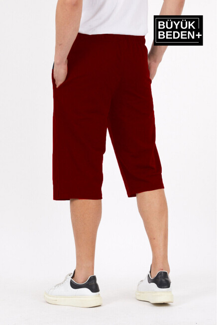 Erkek Büyük Beden New York Baskılı Standart &Regular Kalıp Şort SPR25BSR087