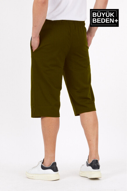 Erkek Büyük Beden New York Baskılı Standart &Regular Kalıp Şort SPR25BSR087