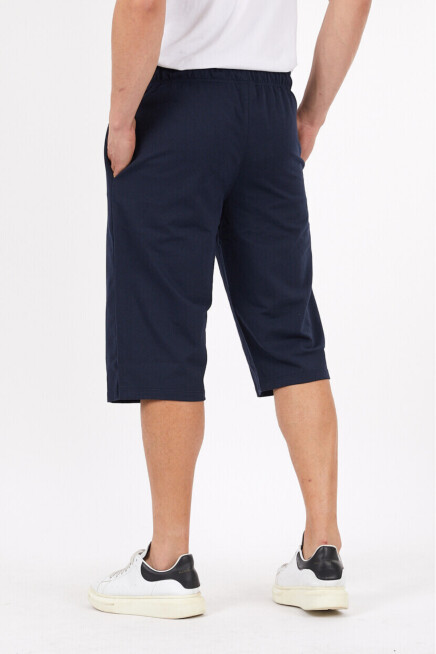 Erkek New York Baskılı Uzun Standart &Regular Kalıp Şort SPR25SR086