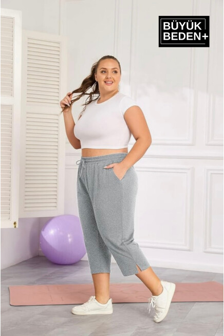 Kadın Büyük Beden Şort SPR25BSRK91