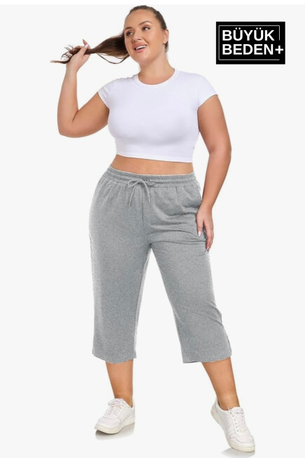 Kadın Büyük Beden Şort SPR25BSRK91