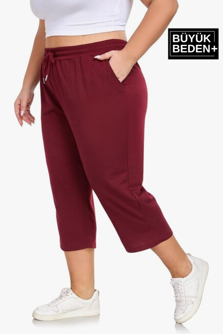 Kadın Büyük Beden Şort SPR25BSRK91