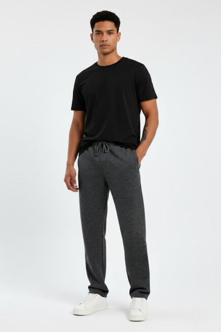 Erkek İçi Polarlı 3 iplik Kalın Eşofman Altı SPR25EA95