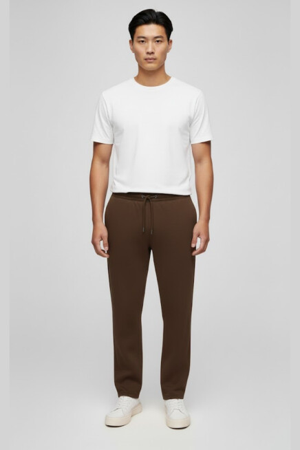 Erkek İçi Polarlı 3 iplik Kalın Eşofman Altı SPR25EA95