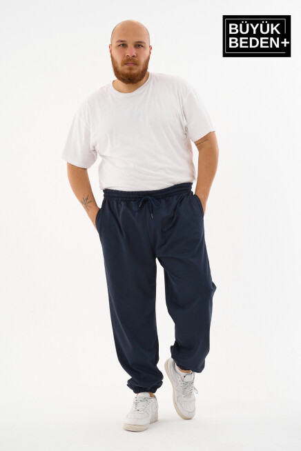 Erkek Battal Rahat Kesim İnce Eşofman Altı SPR24BEA51