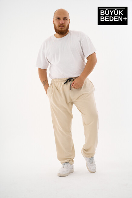 Erkek Büyük Beden İnce Eşofman Altı  SPR25BEA52