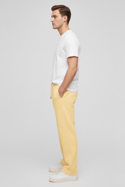 Erkek İçi Polarlı 3 iplik Kalın Eşofman Altı SPR25EA95